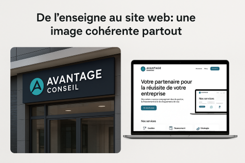 maketopub.fr de l'enseigne au site web