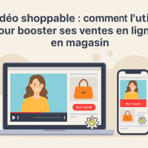illustration article video shoppable