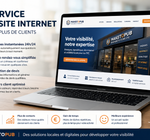 Assistant IA intégré à un site internet professionnel pour TPE