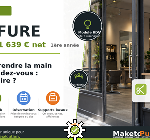 Image mise en avant cas pratique coiffure Reprendre la main sur la prise de rendez-vous