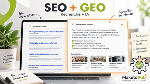 SEO et GEO : visibilité sur Google avec les réponses générées par l’intelligence artificielle